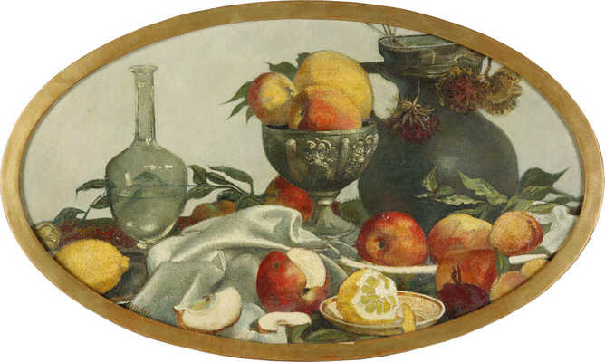 Вольтер Алексей Александрович. Натюрморт с яблоками 